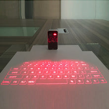 Carregar imagem no visualizador da galeria, Teclado Virtual A Laser Bluetooth teclado Sem Fio Portátil