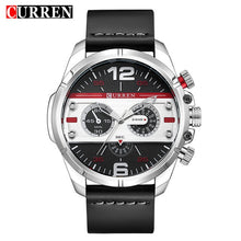 Carregar imagem no visualizador da galeria, Relogio Curren Pulseira de Couro