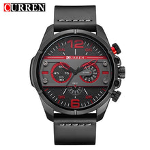 Carregar imagem no visualizador da galeria, Relogio Curren Pulseira de Couro