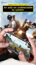 Carregar imagem no visualizador da galeria, Controle de Jogo PUBG FreeFire Gatilho Botão de Fogo Objetivo Chave L1 R1