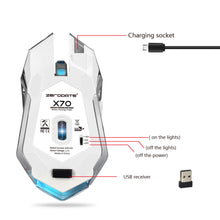 Carregar imagem no visualizador da galeria, Mouse Gamer S/Fio Led