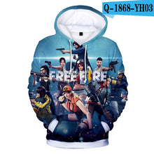 Carregar imagem no visualizador da galeria, Blusa freefire 3D
