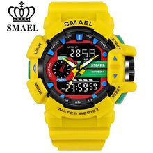 Carregar imagem no visualizador da galeria, SMAEL Homens Sports Watch Relógios À Prova D' Água