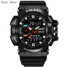 Carregar imagem no visualizador da galeria, SMAEL Homens Sports Watch Relógios À Prova D' Água