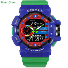 Carregar imagem no visualizador da galeria, SMAEL Homens Sports Watch Relógios À Prova D' Água