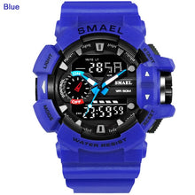 Carregar imagem no visualizador da galeria, SMAEL Homens Sports Watch Relógios À Prova D' Água