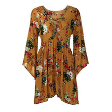 Carregar imagem no visualizador da galeria, Vestido Floral - Casual solto