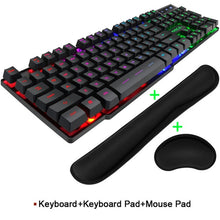 Carregar imagem no visualizador da galeria, Teclado Cores LED USB