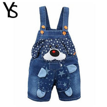 Carregar imagem no visualizador da galeria, Roupa Do Bebê Das Meninas Dos Meninos Jeans Macacões
