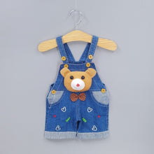 Carregar imagem no visualizador da galeria, Roupa Do Bebê Das Meninas Dos Meninos Jeans Macacões