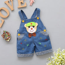 Carregar imagem no visualizador da galeria, Roupa Do Bebê Das Meninas Dos Meninos Jeans Macacões