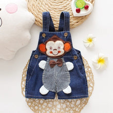 Carregar imagem no visualizador da galeria, Roupa Do Bebê Das Meninas Dos Meninos Jeans Macacões