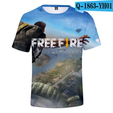 Carregar imagem no visualizador da galeria, Camiseta FreeFire 3D