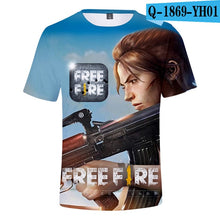 Carregar imagem no visualizador da galeria, Camiseta FreeFire 3D
