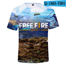 Carregar imagem no visualizador da galeria, Camiseta FreeFire 3D