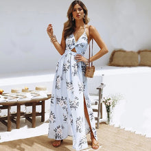 Carregar imagem no visualizador da galeria, Vestido Longo - Floral